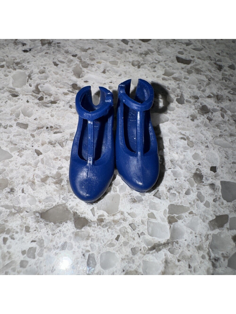 BARBIE FLATS BLUE T-STRAP BALLET FLATS FOR FLAT FEET FASHION STYLE DOLL SHOES